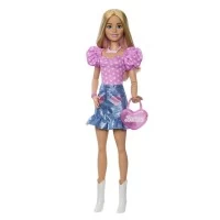 Papusa Barbie blonda 71 cm