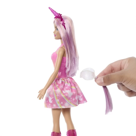 Papusa Barbie cu accesorii magice de unicorn Papusa Barbie cu accesorii magice de unicorn