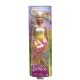 Papusa Barbie cu parul blond si rochie galbena Papusa Barbie cu parul blond si rochie galbena
