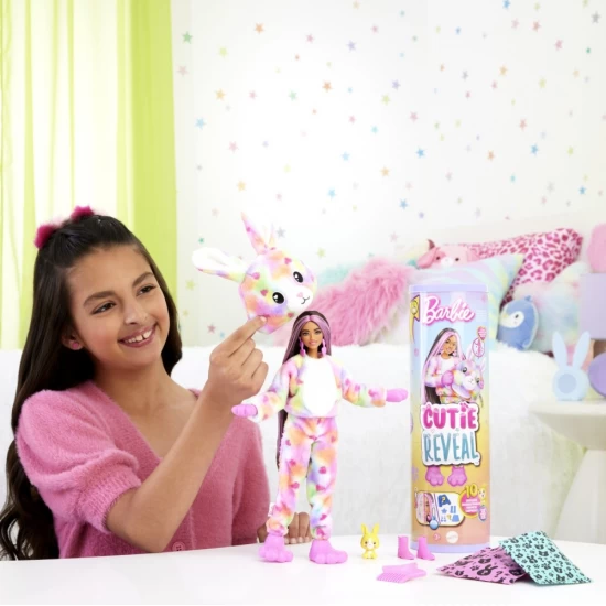 Papusa Barbie Cutie Reveal Iepuras Papusa Barbie Cutie Reveal Iepuras