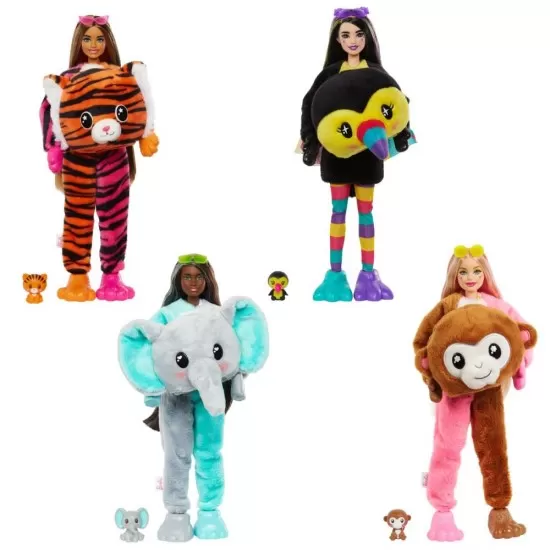 Papusa Barbie Cutie Reveal maimutica Papusa Barbie Cutie Reveal maimutica