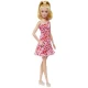 Papusa Barbie Fashionistas blonda cu rochita cu floricele Papusa Barbie Fashionistas blonda cu rochita cu floricele