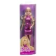 Papusa Barbie Fashionistas blonda cu rochita roz metalica Papusa Barbie Fashionistas blonda cu rochita roz metalica