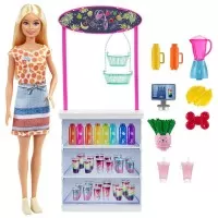 Set papusa Barbie cu bar de smoothie