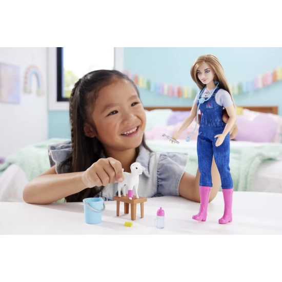 Papusa Barbie You Can Be - Medic veterinar Papusa Barbie You Can Be - Medic veterinar