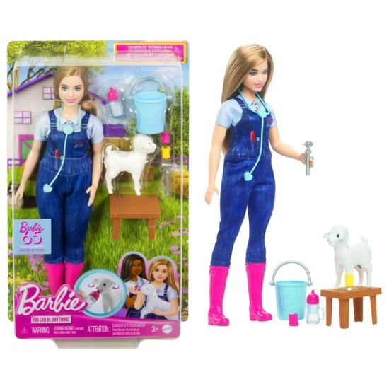 Papusa Barbie You Can Be - Medic veterinar Papusa Barbie You Can Be - Medic veterinar