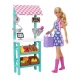 Papusa Barbie You Can Be - Vanzatoare la market Papusa Barbie You Can Be - Vanzatoare la market
