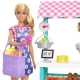 Papusa Barbie You Can Be - Vanzatoare la market Papusa Barbie You Can Be - Vanzatoare la market