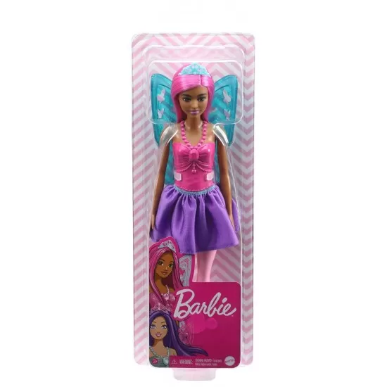 Papusa Barbie zana cu par roz Papusa Barbie zana cu par roz