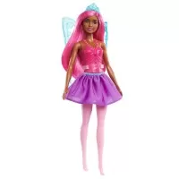 Papusa Barbie zana cu par roz