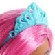 Papusa Barbie zana cu par roz Papusa Barbie zana cu par roz