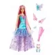 Papusa Barbie zana cu rochie albastra Papusa Barbie zana cu rochie albastra