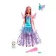 Papusa Barbie zana cu rochie albastra Papusa Barbie zana cu rochie albastra