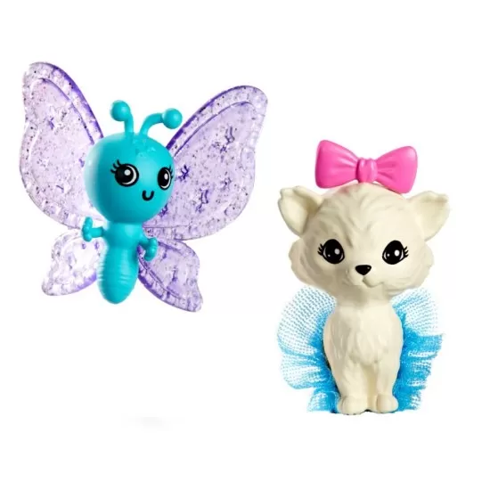 Papusa Barbie zana cu rochie albastra Papusa Barbie zana cu rochie albastra