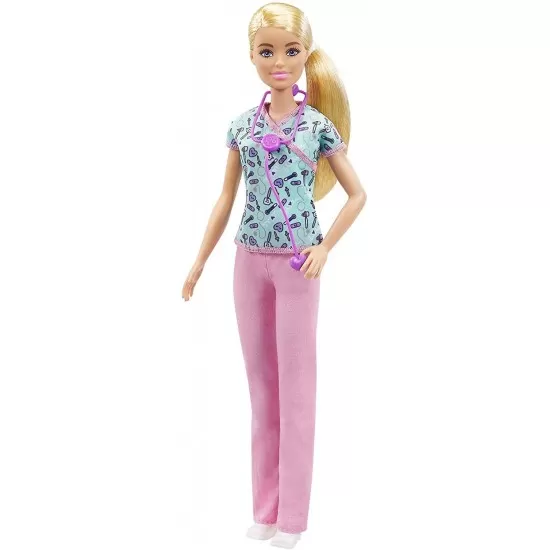 Papusa Barbie Cariere - Asistenta medicala Papusa Barbie Cariere - Asistenta medicala