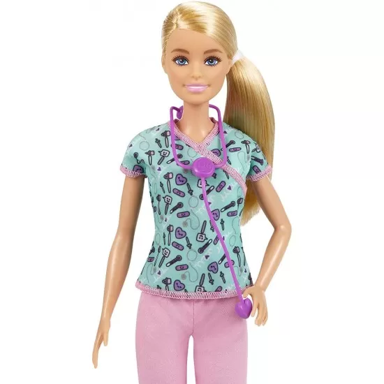Papusa Barbie Cariere - Asistenta medicala Papusa Barbie Cariere - Asistenta medicala