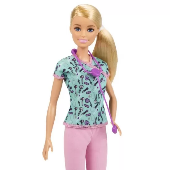 Papusa Barbie Cariere - Asistenta medicala Papusa Barbie Cariere - Asistenta medicala