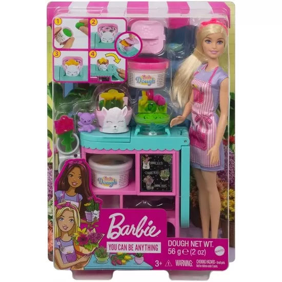 Set Barbie Cariere - Florarie Set Barbie Cariere - Florarie