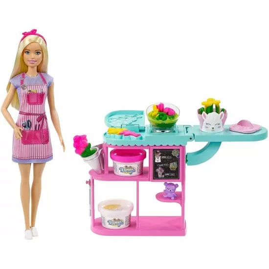 Set Barbie Cariere - Florarie Set Barbie Cariere - Florarie