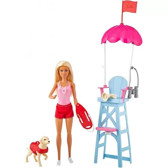 Set papusa Barbie Cariere - Salvamar Set papusa Barbie Cariere - Salvamar