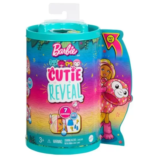 Papusa Chelsea Cutie Reveal maimutica Papusa Chelsea Cutie Reveal maimutica