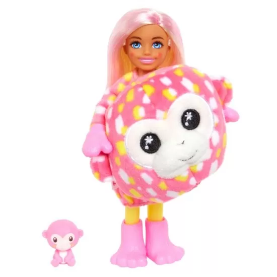 Papusa Chelsea Cutie Reveal maimutica Papusa Chelsea Cutie Reveal maimutica