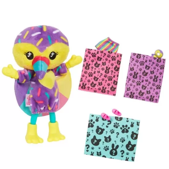 Papusa Chelsea Cutie Reveal Tucan Papusa Chelsea Cutie Reveal Tucan