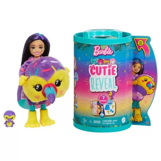 Papusa Chelsea Cutie Reveal Tucan Papusa Chelsea Cutie Reveal Tucan