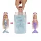 Papusa Barbie Chelsea Descopera Culoarea - Sirenele curcubeu Papusa Barbie Chelsea Descopera Culoarea - Sirenele curcubeu