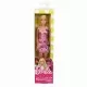 Papusa Barbie clasica blonda cu rochita roz Papusa Barbie clasica blonda cu rochita roz