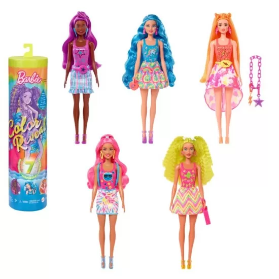 Papusa Barbie Descopera Culoarea - Barbie Tie Dye Papusa Barbie Descopera Culoarea - Barbie Tie Dye