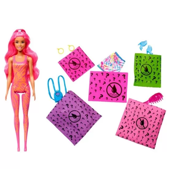 Papusa Barbie Descopera Culoarea - Barbie Tie Dye Papusa Barbie Descopera Culoarea - Barbie Tie Dye
