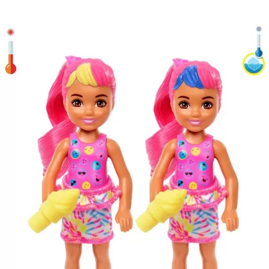 Papusa Barbie Descopera Culoarea - Chelsea Tie Dye Papusa Barbie Descopera Culoarea - Chelsea Tie Dye
