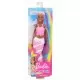 Papusa Barbie Dreamtopia sirena cu corpul violet Papusa Barbie Dreamtopia sirena cu corpul violet