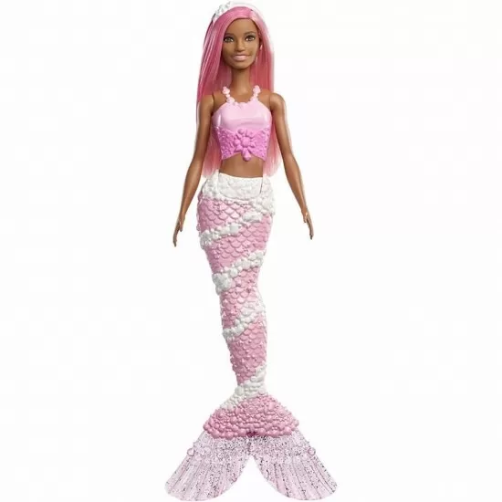 Papusa Barbie Dreamtopia sirena cu corpul violet Papusa Barbie Dreamtopia sirena cu corpul violet