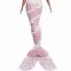 Papusa Barbie Dreamtopia sirena cu corpul violet Papusa Barbie Dreamtopia sirena cu corpul violet
