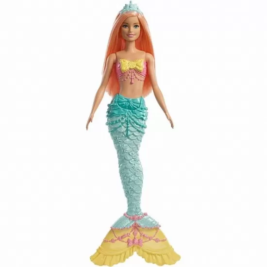 Papusa Barbie Dreamtopia Sirena cu parul roz Papusa Barbie Dreamtopia Sirena cu parul roz