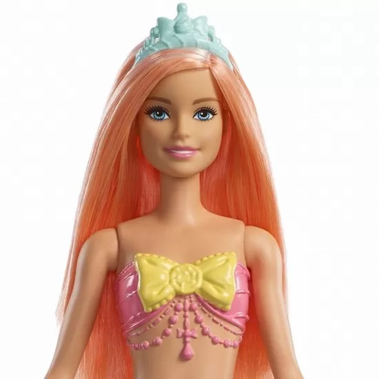 Papusa Barbie Dreamtopia Sirena cu parul roz Papusa Barbie Dreamtopia Sirena cu parul roz