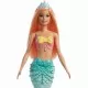 Papusa Barbie Dreamtopia Sirena cu parul roz Papusa Barbie Dreamtopia Sirena cu parul roz