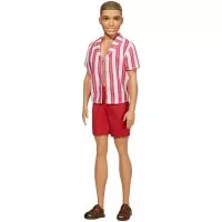 Papusa Barbie Ken aniversar 60 ani cu tinuta de plaja