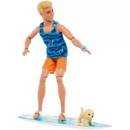 Papusa Barbie Ken surfer Papusa Barbie Ken surfer