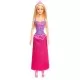 Papusa printesa Barbie cu rochita roz Papusa printesa Barbie cu rochita roz