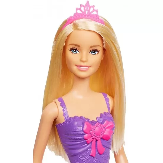 Papusa printesa Barbie cu rochita roz Papusa printesa Barbie cu rochita roz