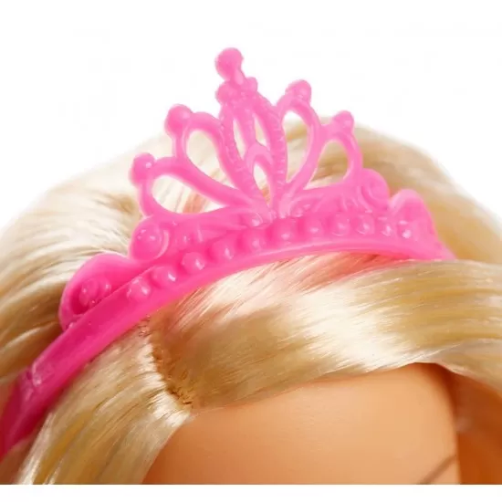 Papusa printesa Barbie cu rochita roz Papusa printesa Barbie cu rochita roz