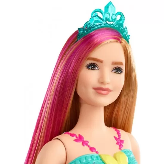 Papusa Barbie Printesa Dreamtopia cu coronita albastra Papusa Barbie Printesa Dreamtopia cu coronita albastra
