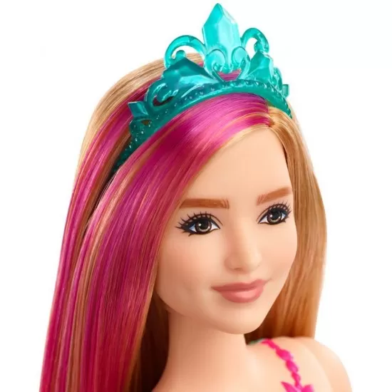 Papusa Barbie Printesa Dreamtopia cu coronita albastra Papusa Barbie Printesa Dreamtopia cu coronita albastra