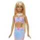 Papusa Barbie Sirena cu baloane de sapun