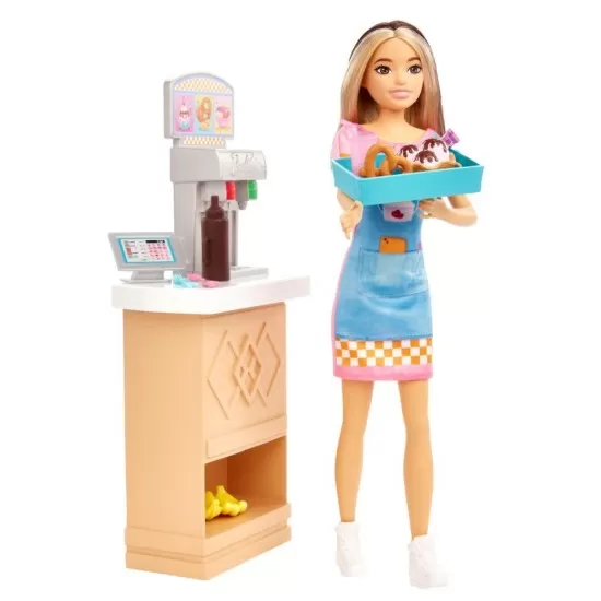 Papusa Barbie Skipper First Jobs - Snack bar Papusa Barbie Skipper First Jobs - Snack bar