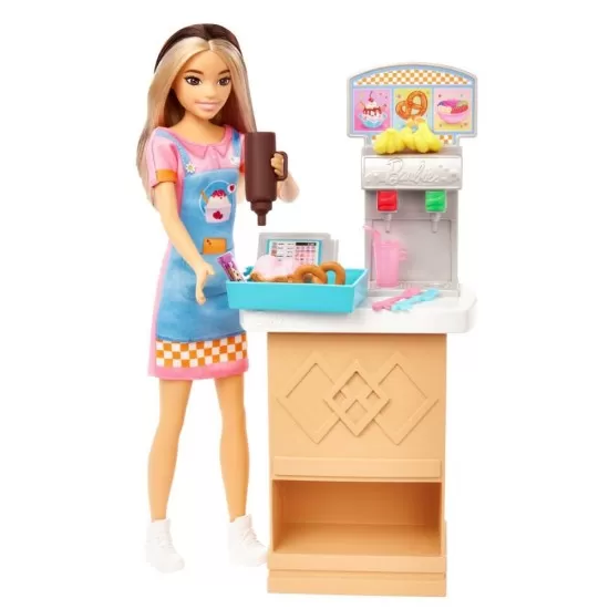 Papusa Barbie Skipper First Jobs - Snack bar Papusa Barbie Skipper First Jobs - Snack bar