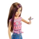 Papusa Barbie Skipper cu set camping
